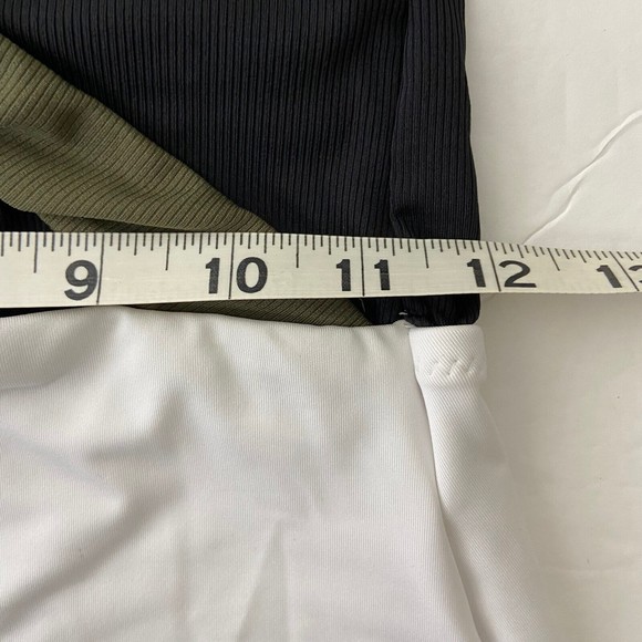 SANCTUARY Color Block Long Sleeve One Piece Cutout Swimsuit Women’s Small ($119) - Picture 10 of 11